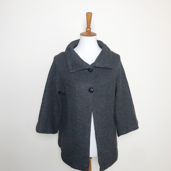 PIKO 1988 Waffle Knit Sweater Jacket! XL - Picture 2 of 8